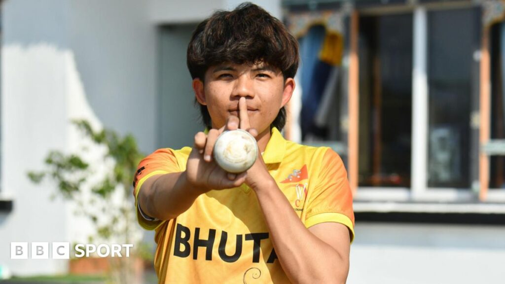 Bhutan cricketer Sonam Yeshey becomes first bowler to take eight wickets in T20 international with 8-7 against Myanmar