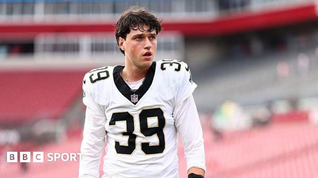 Charlie Smyth: New Orleans Saints kicker sets career record with 57-yard field goal in victory