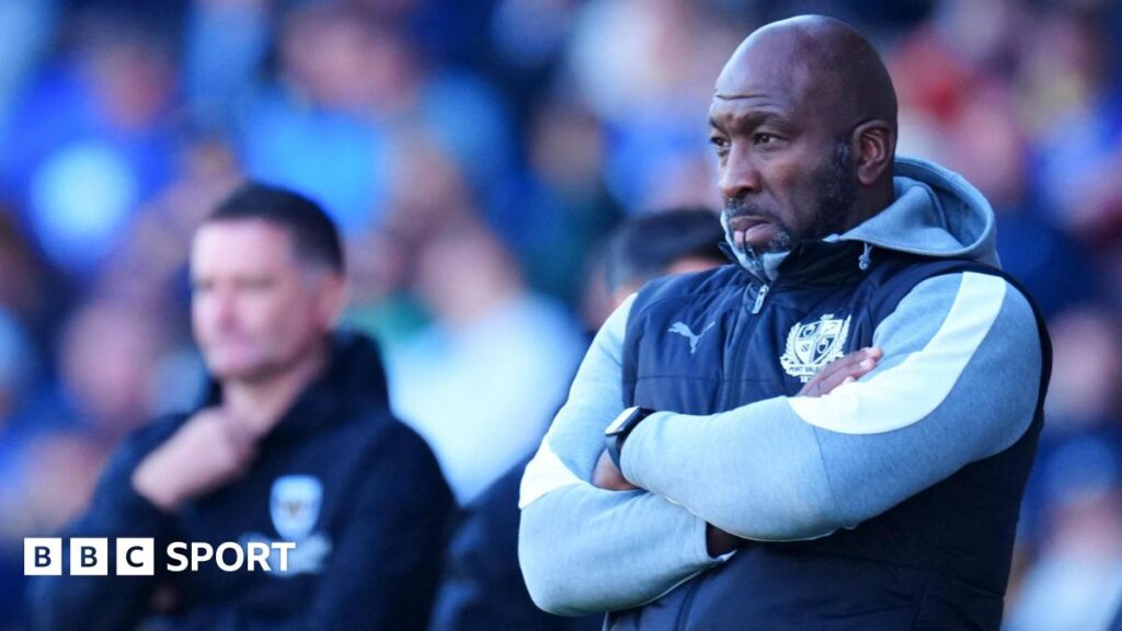 Darren Moore: Port Vale sack manager with club bottom of League One Darren Moore: Port Vale sack manager with club bottom of League One
