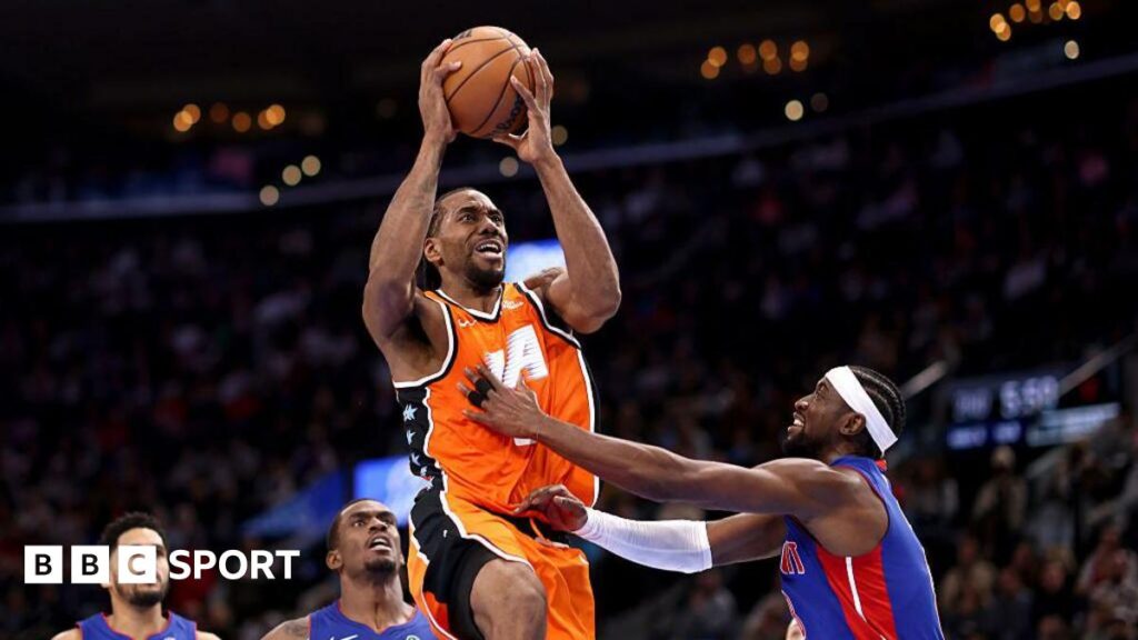 Kawhi Leonard equals LA Clippers record in win over Detroit Pistons