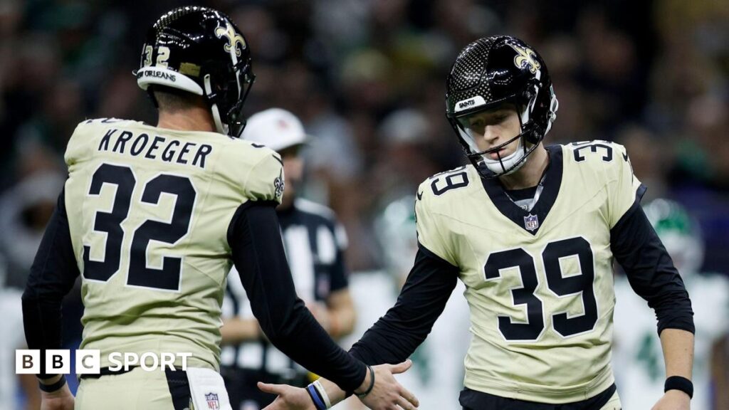 New York Jets 6-29 New Orleans Saints: Charlie Smyth marks new deal with 17 points in win New York Jets 6-29 New Orleans Saints: Charlie Smyth marks new deal with 17 points in win