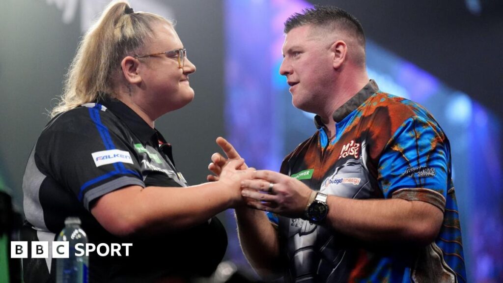PDC World Darts Championship 2026: Beau Greaves loses to Daryl Gurney in deciding set of first-round match