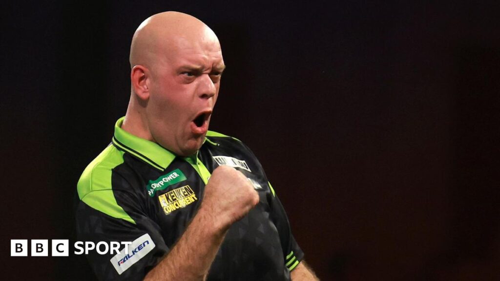 PDC World Darts Championship 2026: Michael van Gerwen beats Mitsuhiko Tatsunami in first round