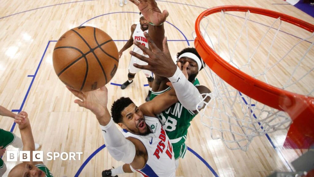 Detroit Pistons 104-103 Boston Celtics: Eastern Conference leaders win Detroit Pistons 104-103 Boston Celtics: Eastern Conference leaders win