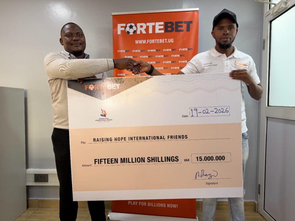 FORTEBET DONATES 15M TO FIGHTING SICKLE CELL – The Panorama Uganda