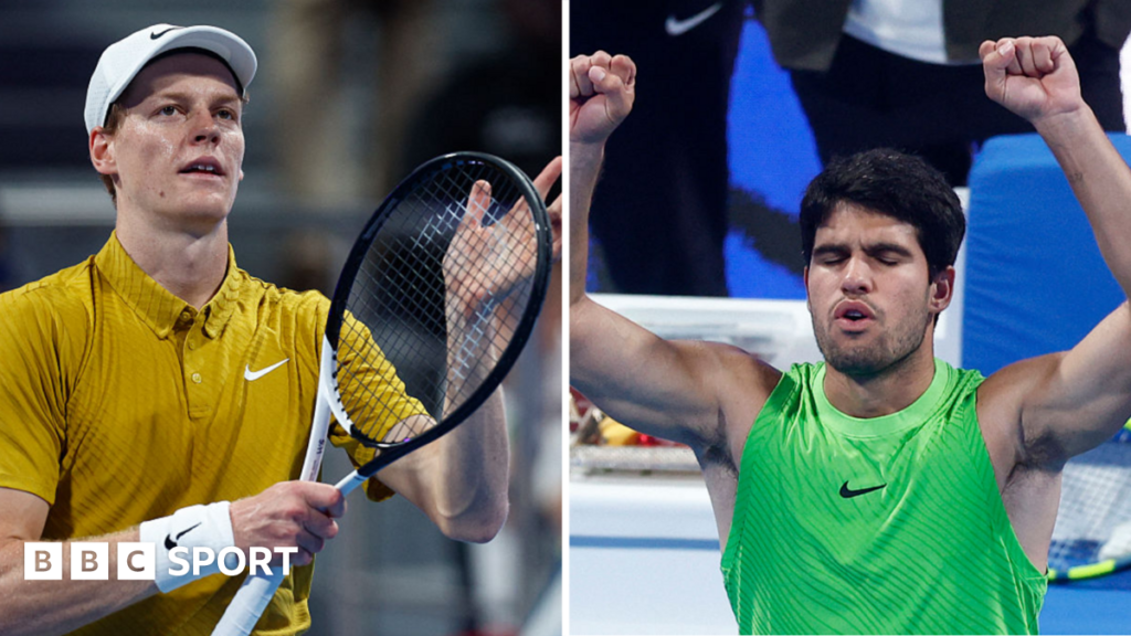 Qatar Open: Jannik Sinner and Carlos Alcaraz progress to quarter-finals