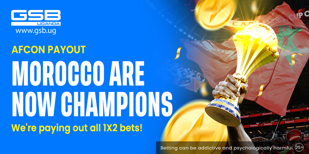 GSB Uganda Honors AFCON Morocco Bets in Buyer-First Determination – The Panorama Uganda GSB Uganda Honors AFCON Morocco Bets in Buyer-First Determination – The Panorama Uganda