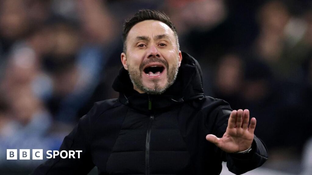 Roberto de Zerbi: Tottenham want Italian as next permanent head coach