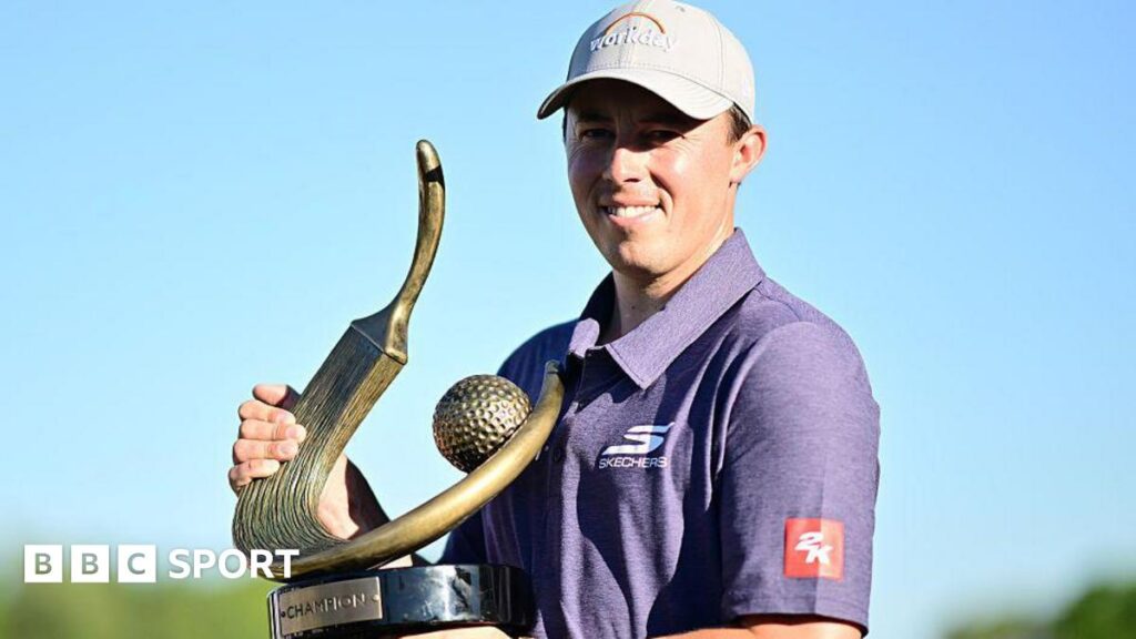 Valspar Championship: Matt Fitzpatrick wins title by a shot Valspar Championship: Matt Fitzpatrick wins title by a shot