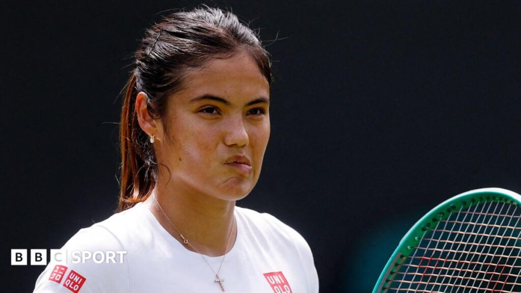 Wimbledon 2026: Emma Raducanu cuts short her practice at the All England Club Wimbledon 2026: Emma Raducanu cuts short her practice at the All England Club