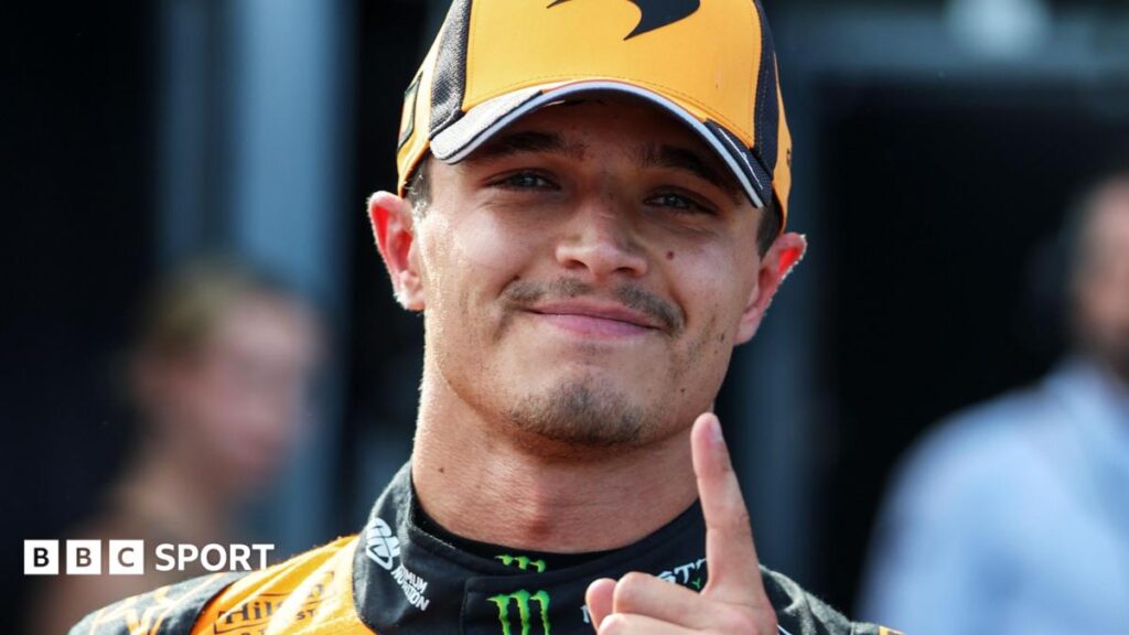 Hungarian Grand Prix: Lando Norris beats Lewis Hamilton to pole with Kimi Antonelli fourth