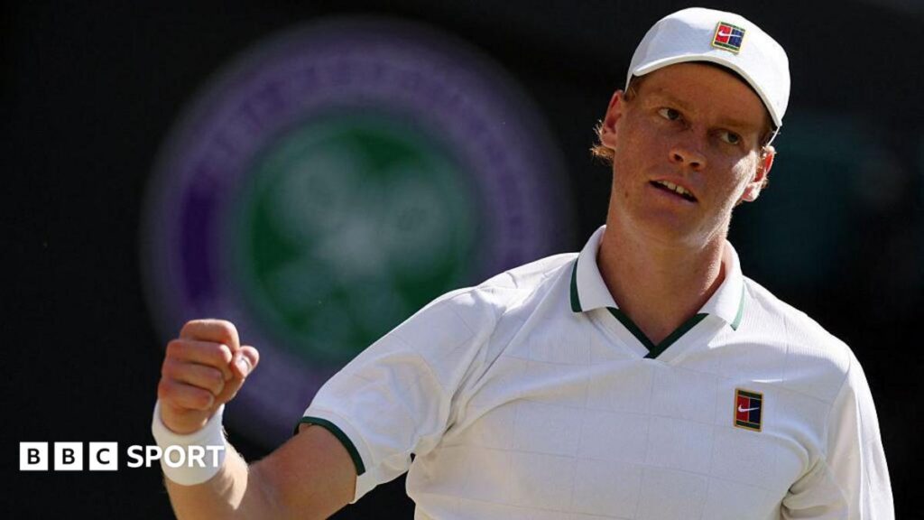 Wimbledon 2026 results: Jannik Sinner reaches semi-finals with win over Jan-Lennard Struff