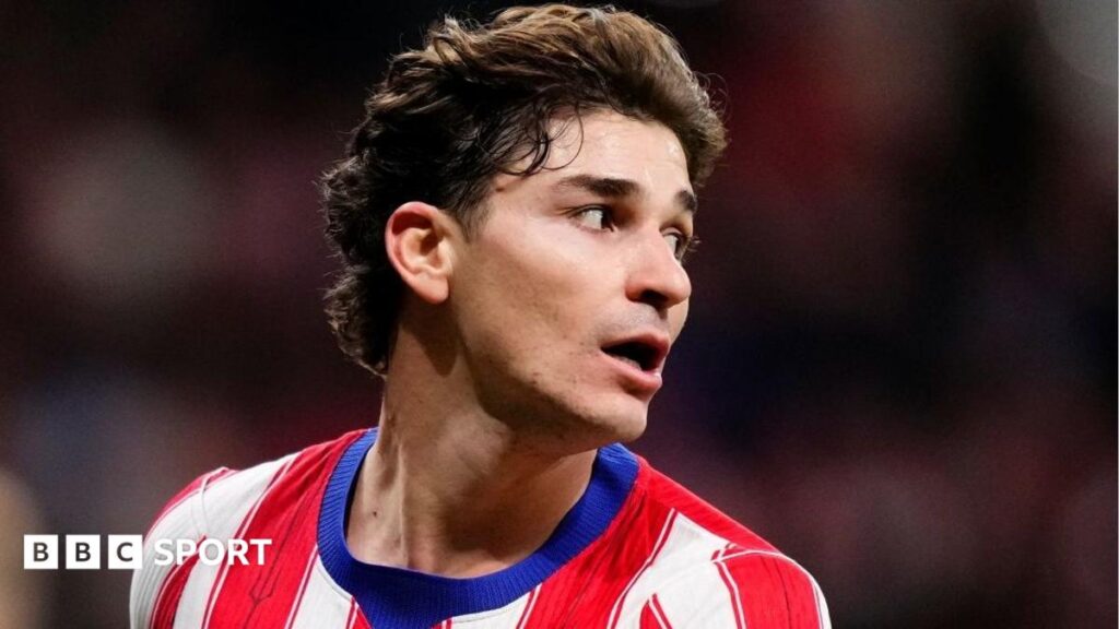 Julian Alvarez: Barcelona fined £503 over approach for Atletico Madrid forward Julian Alvarez: Barcelona fined £503 over approach for Atletico Madrid forward